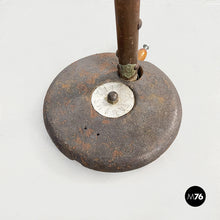 Load image into Gallery viewer, Wooden valet clothes stand with glass hooks by Fabiustita, 1990s