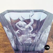 Load image into Gallery viewer, Alexandrite glass vase, early 1900s