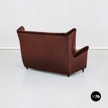 Load image into Gallery viewer, Two-seater sofa by Gio Ponti and Melchiorre Bega, 1950s