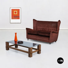 Load image into Gallery viewer, Two-seater sofa by Gio Ponti and Melchiorre Bega, 1950s