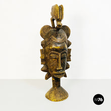 画像をギャラリービューアに読み込む, Ethnic wooden mask, 1960s