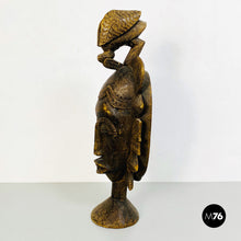 画像をギャラリービューアに読み込む, Ethnic wooden mask, 1960s