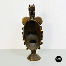 画像をギャラリービューアに読み込む, Ethnic wooden mask, 1960s