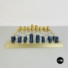 Load image into Gallery viewer, Professional chess board with pawns, 1980s