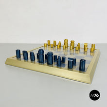 Load image into Gallery viewer, Professional chess board with pawns, 1980s