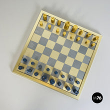 Load image into Gallery viewer, Professional chess board with pawns, 1980s