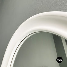 Load image into Gallery viewer, Oval white plastic mirror by Carrara & Matta, 1980s