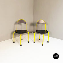 画像をギャラリービューアに読み込む, Folding plastic and metal seats by Lamm, 1980s