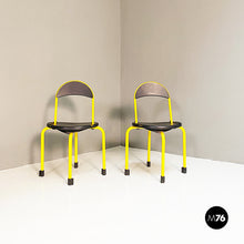 画像をギャラリービューアに読み込む, Folding plastic and metal seats by Lamm, 1980s