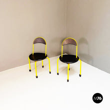 画像をギャラリービューアに読み込む, Folding plastic and metal seats by Lamm, 1980s