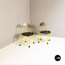 画像をギャラリービューアに読み込む, Folding plastic and metal seats by Lamm, 1980s