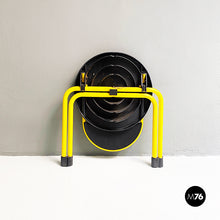 画像をギャラリービューアに読み込む, Folding plastic and metal seats by Lamm, 1980s