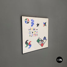 Load image into Gallery viewer, Square picture with collage by Bertolio, 1984