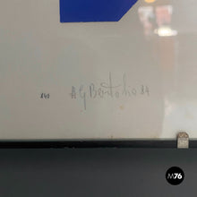 Load image into Gallery viewer, Square picture with collage by Bertolio, 1984