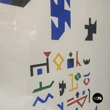 Load image into Gallery viewer, Square picture with collage by Bertolio, 1984