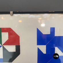 Load image into Gallery viewer, Square picture with collage by Bertolio, 1984