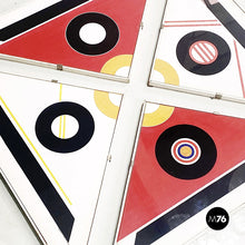 Load image into Gallery viewer, Picture with geometric decoration prints, 1980s