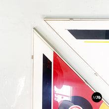 Load image into Gallery viewer, Picture with geometric decoration prints, 1980s
