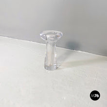 画像をギャラリービューアに読み込む, Glass flower vase, 1960s