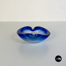 Load image into Gallery viewer, Blue Murano glass object holder, 1970s