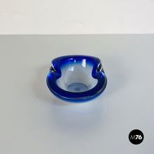 Load image into Gallery viewer, Blue Murano glass object holder, 1970s