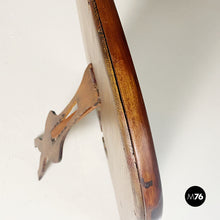 Load image into Gallery viewer, Wooden table mirror with mercury glass, 1700s