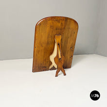 Load image into Gallery viewer, Wooden table mirror with mercury glass, 1700s