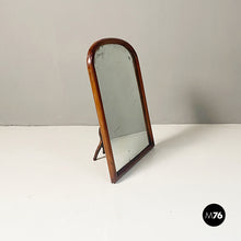 Load image into Gallery viewer, Wooden table mirror with mercury glass, 1700s