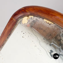 Load image into Gallery viewer, Wooden table mirror with mercury glass, 1700s