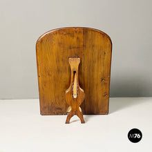 Load image into Gallery viewer, Wooden table mirror with mercury glass, 1700s