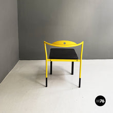 画像をギャラリービューアに読み込む, Leather and metal space age chair, 1970s