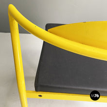 画像をギャラリービューアに読み込む, Leather and metal space age chair, 1970s