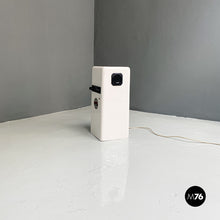 Load image into Gallery viewer, White plastic column radio, 1990s