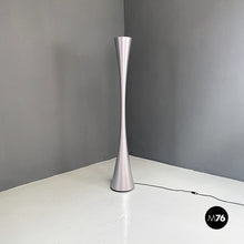 Charger l'image dans la galerie, Chromed flared plastic floor lamp, 1990s