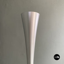 Charger l'image dans la galerie, Chromed flared plastic floor lamp, 1990s