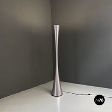 Charger l'image dans la galerie, Chromed flared plastic floor lamp, 1990s