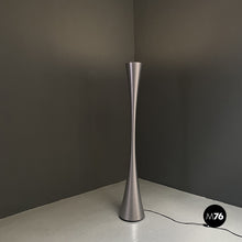 Charger l'image dans la galerie, Chromed flared plastic floor lamp, 1990s