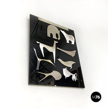 画像をギャラリービューアに読み込む, Decorative panel by Lino Sabattini, 1980s