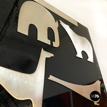 画像をギャラリービューアに読み込む, Decorative panel by Lino Sabattini, 1980s