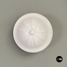 Load image into Gallery viewer, White glass and grey metal Liberty wall lamps, 1920s