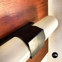 Load image into Gallery viewer, White opaline glass wall lamps, 1960s