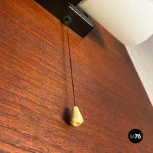 Load image into Gallery viewer, White opaline glass wall lamps, 1960s