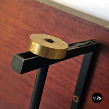 Load image into Gallery viewer, Opaline glass and brass wall lamp, 1950s