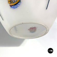 Load image into Gallery viewer, Opaline glass chandelier, 1960s