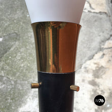 画像をギャラリービューアに読み込む, Curved floor lamp, 1950s