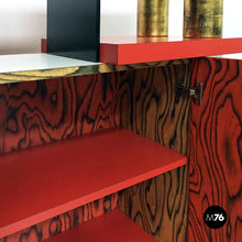 画像をギャラリービューアに読み込む, Freemont cabinet by Ettore Sottsass for Memphis, 1985.