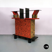画像をギャラリービューアに読み込む, Freemont cabinet by Ettore Sottsass for Memphis, 1985.