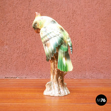 Load image into Gallery viewer, Polychrome ceramic parrot, 1960s
