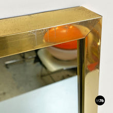 Load image into Gallery viewer, Mirror with brass frame and decorations by Crystal Art 1950s