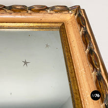 Load image into Gallery viewer, Rectangular mirror with lines drawn on the glass, 1940s